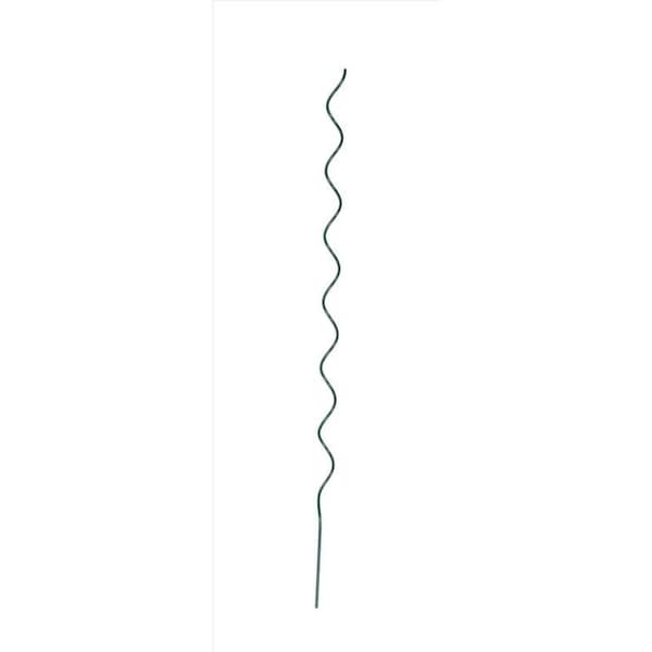 Panacea Panacea 48 in. H X 0.5 in. W X 0.5 in. D Green Metal Spiral Stake 89792A - main